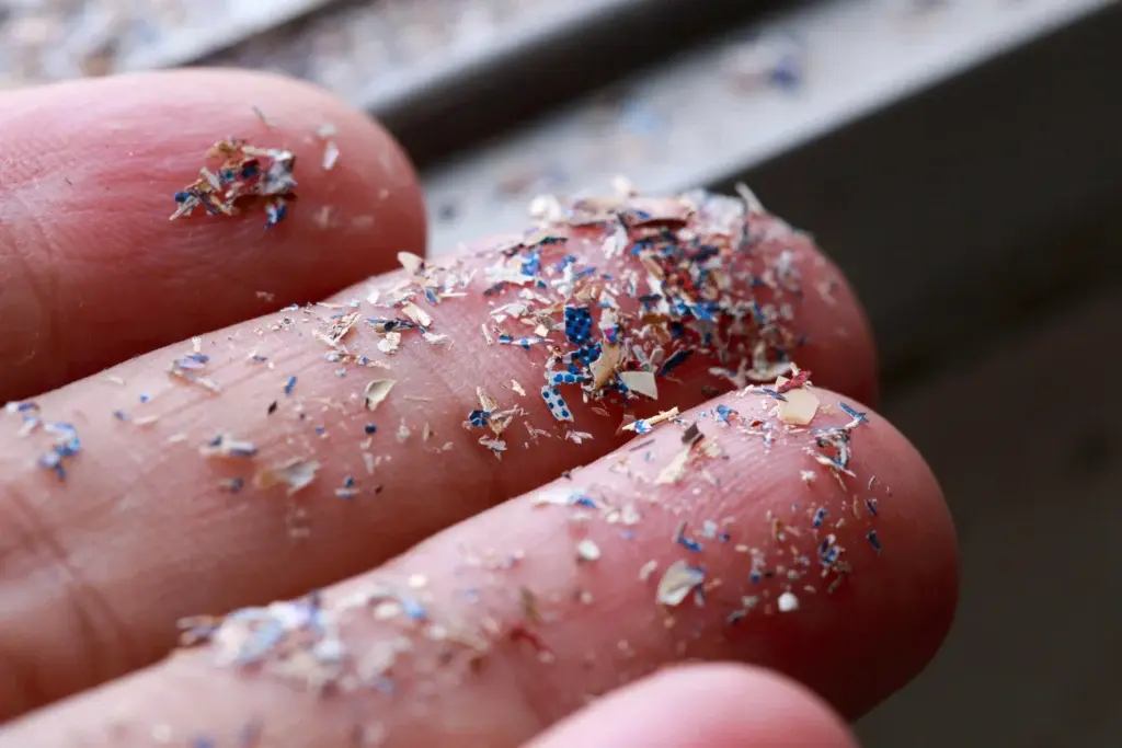 Example of microplastics seen in protective coatings, BioBond counters this with their BioCoat Line.